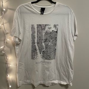 H&M Graphic Manhattan, NY T-shirt